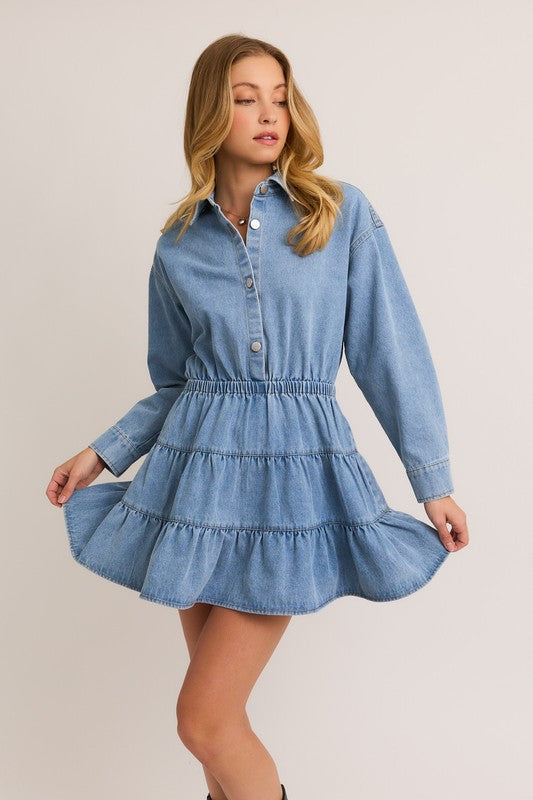 Blue Jean Beauty Dress