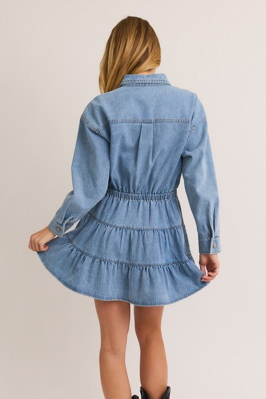 Blue Jean Beauty Dress