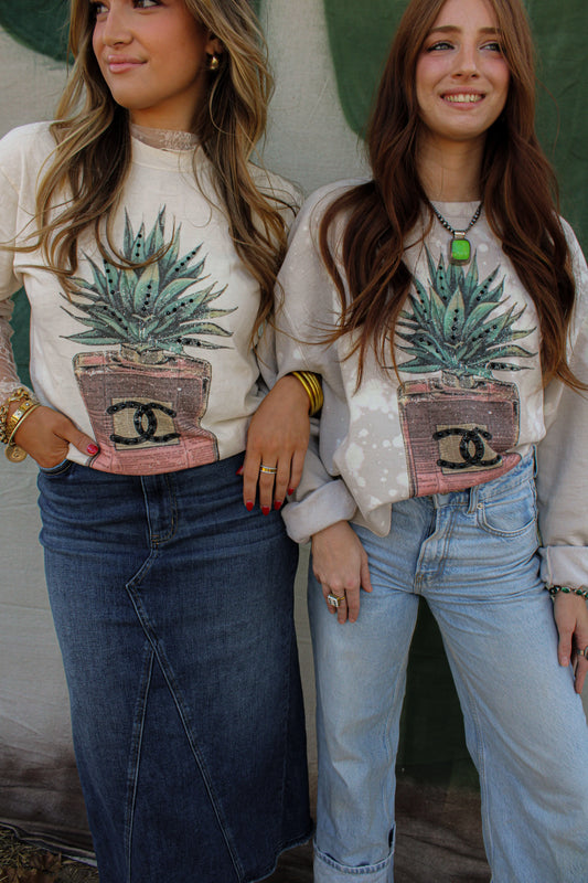 Agave Glitz Tee