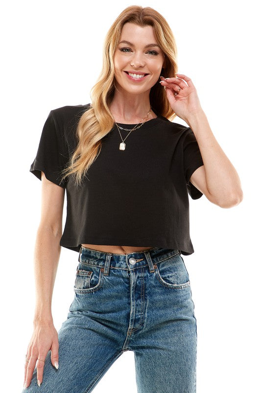 Boxy Crop Top