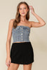 Emerson Denim Top