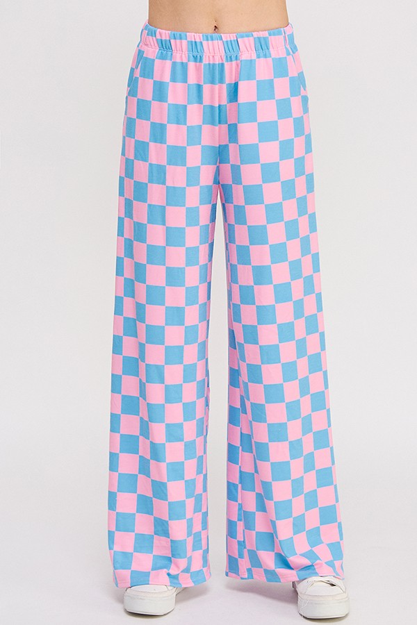 Checkered Pants