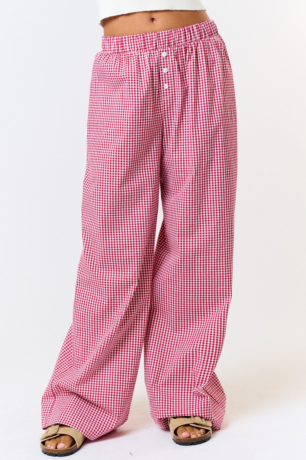 Gingham Pants