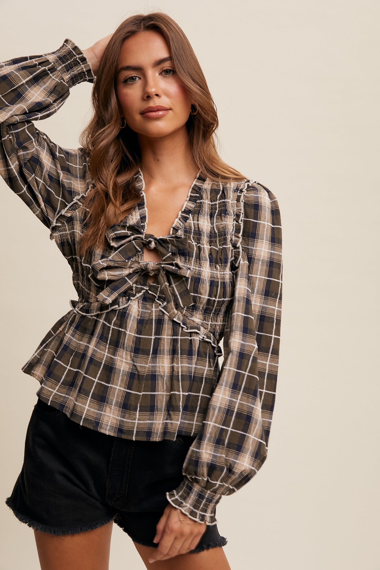 Plaid Perfection Top