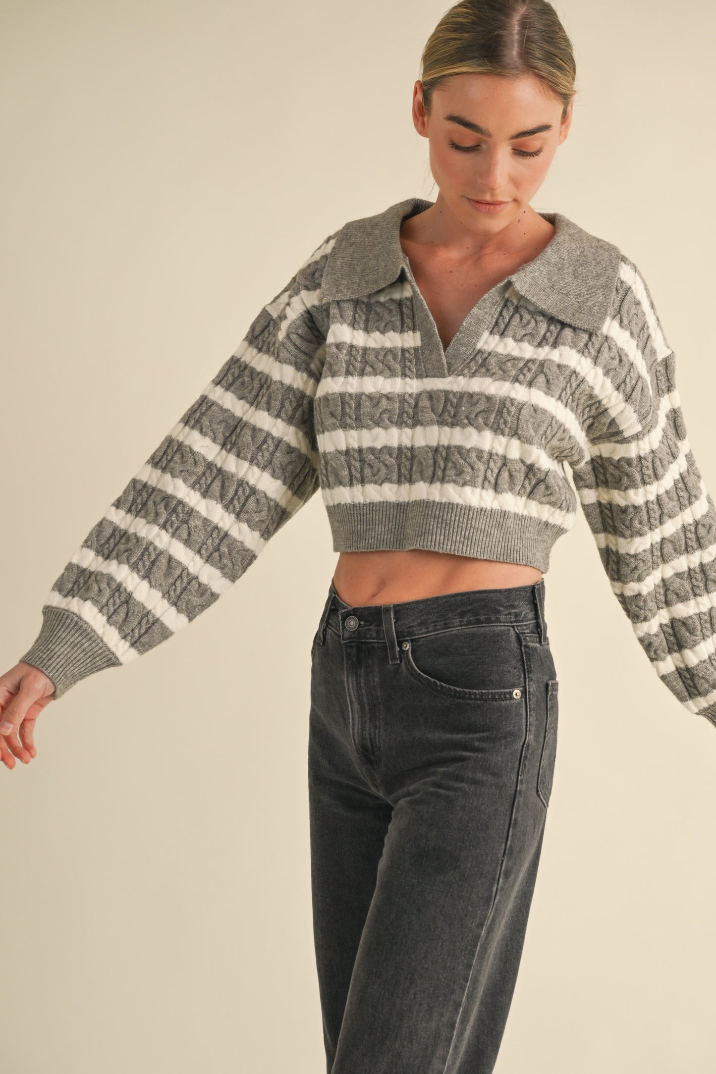 Luna Stripe Sweater