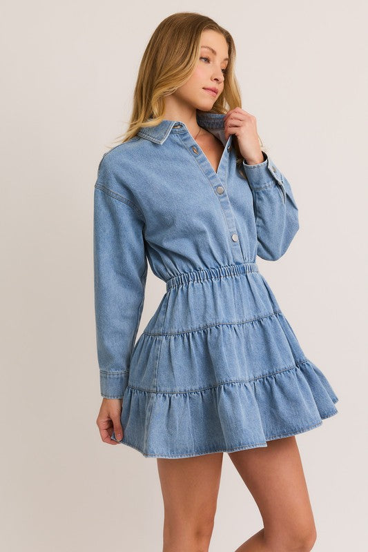 Blue Jean Beauty Dress