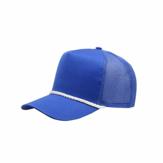 Royal Blue w/ White Rope Hat