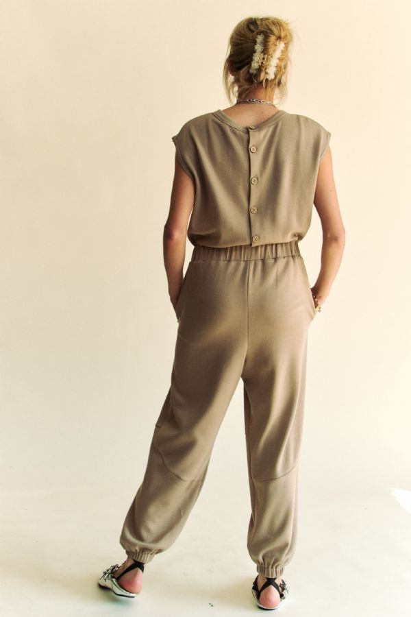 Rhinestone Jogger Jumpsuit