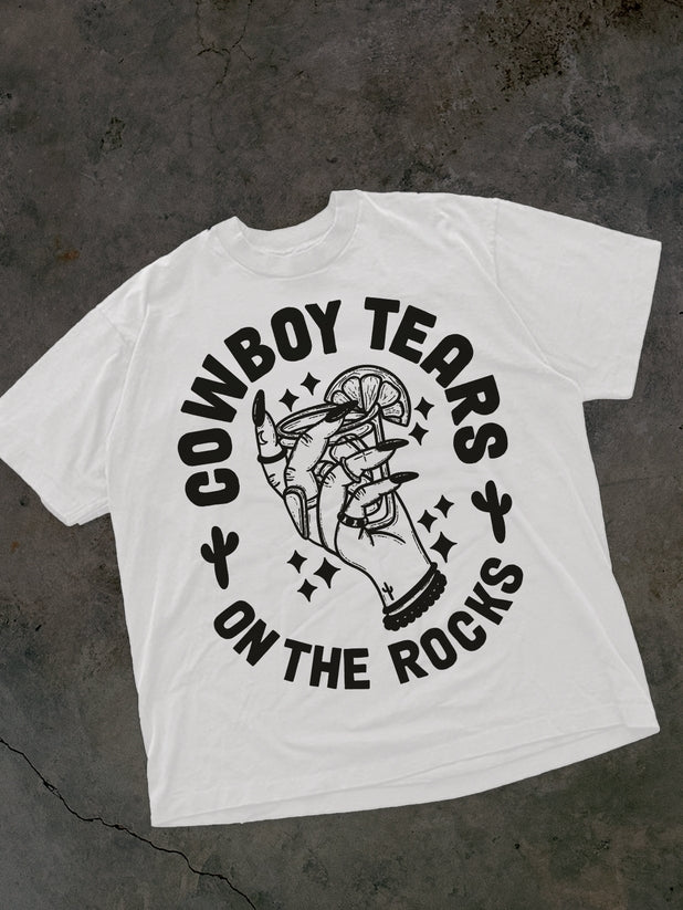 Cowboy Tears graphic tee