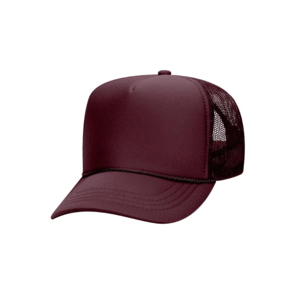 Youth Maroon Trucker Hat