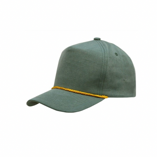 Teal w/ Gold Rope Hat