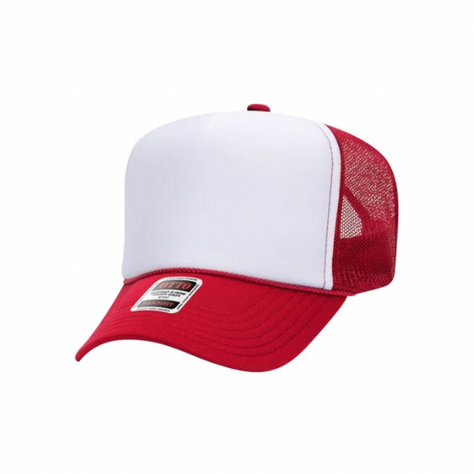 Red & White Trucker Hat