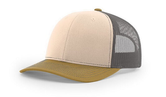 Gold, Tan, & Grey Richardson Hat