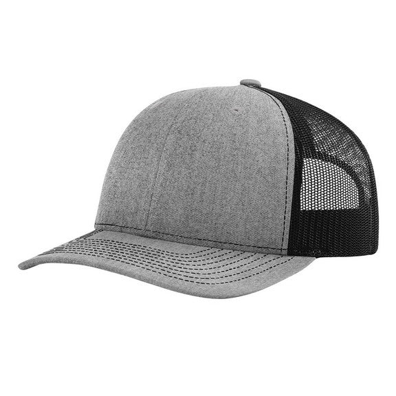 Heather Grey & Black Richardson Hat