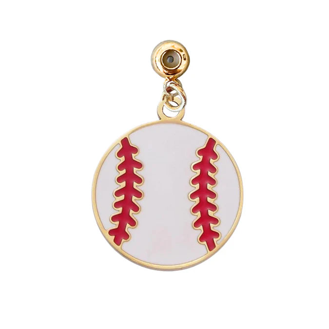 Baseball Drop Charm