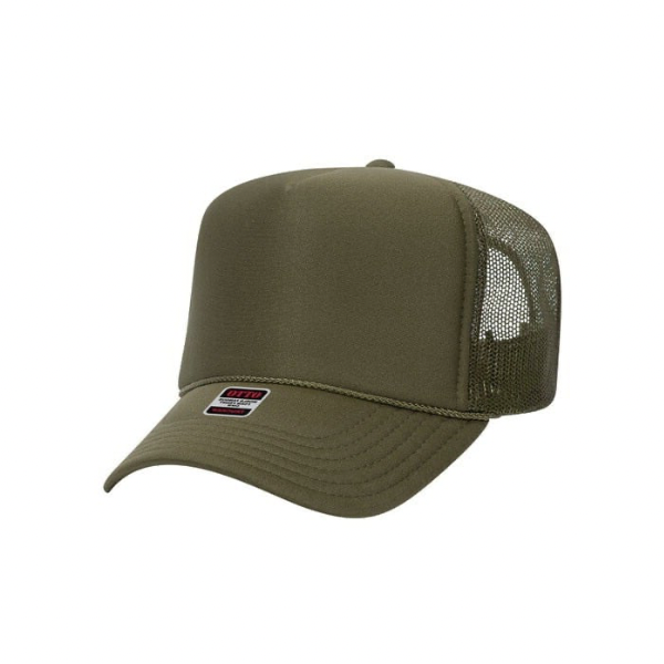 Olive Trucker Hat