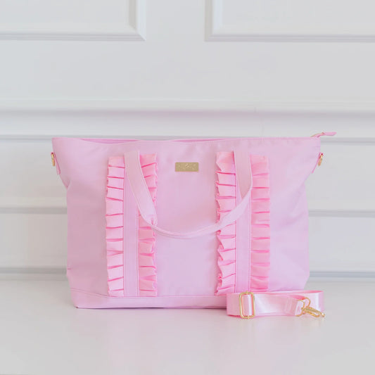 Hollis Ruffled Tote Bag