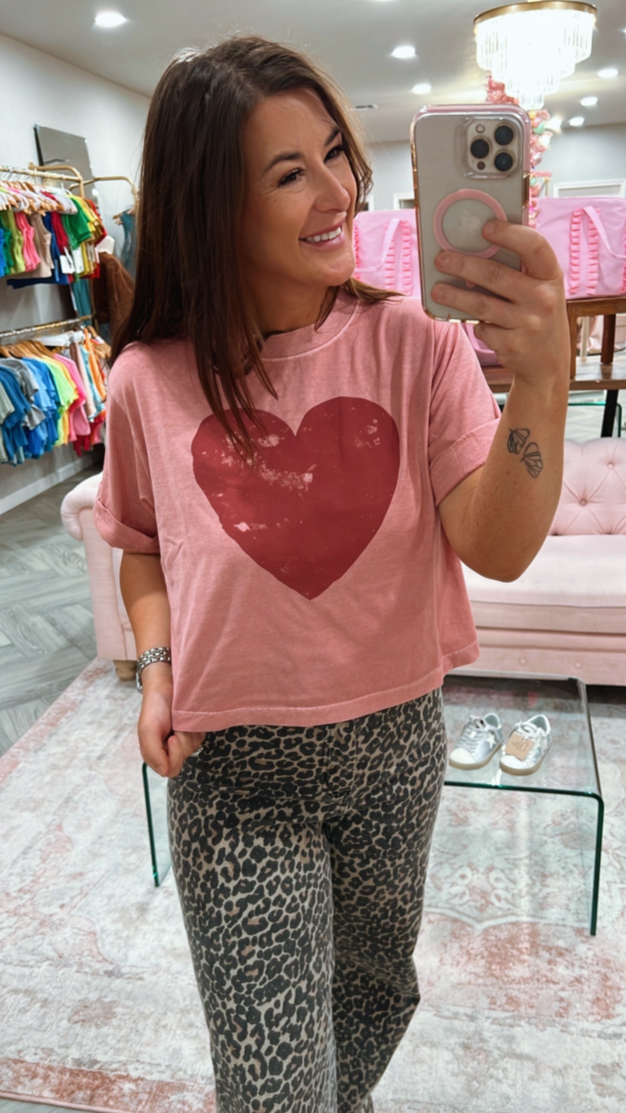 Heart Crop Tee