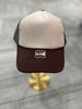 Khaki & Brown Trucker Hat