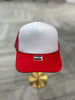 Red & White Trucker Hat