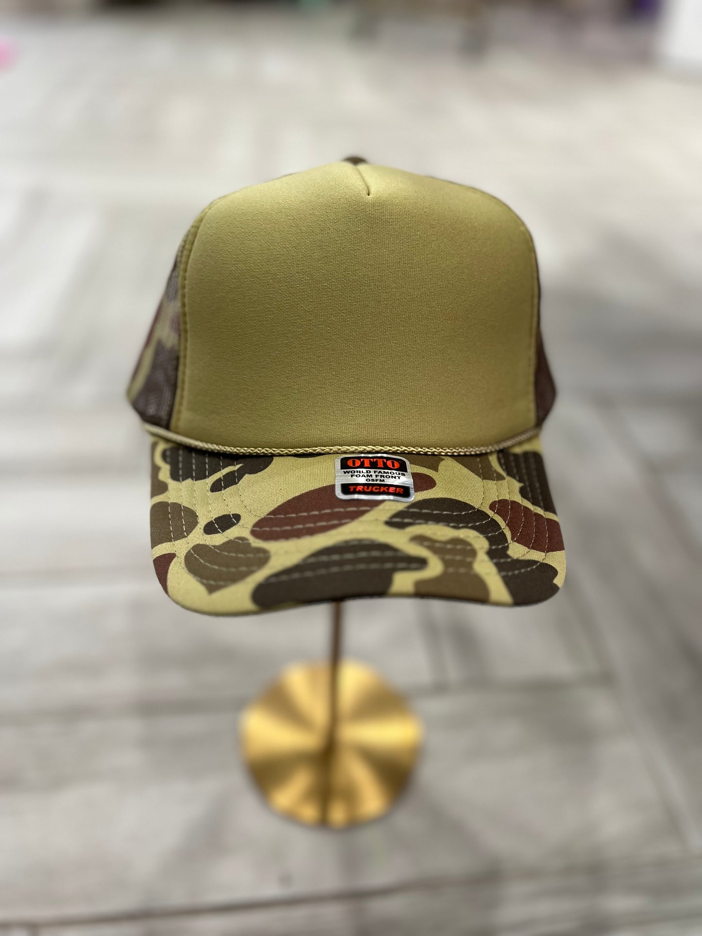 Camo Trucker Hat