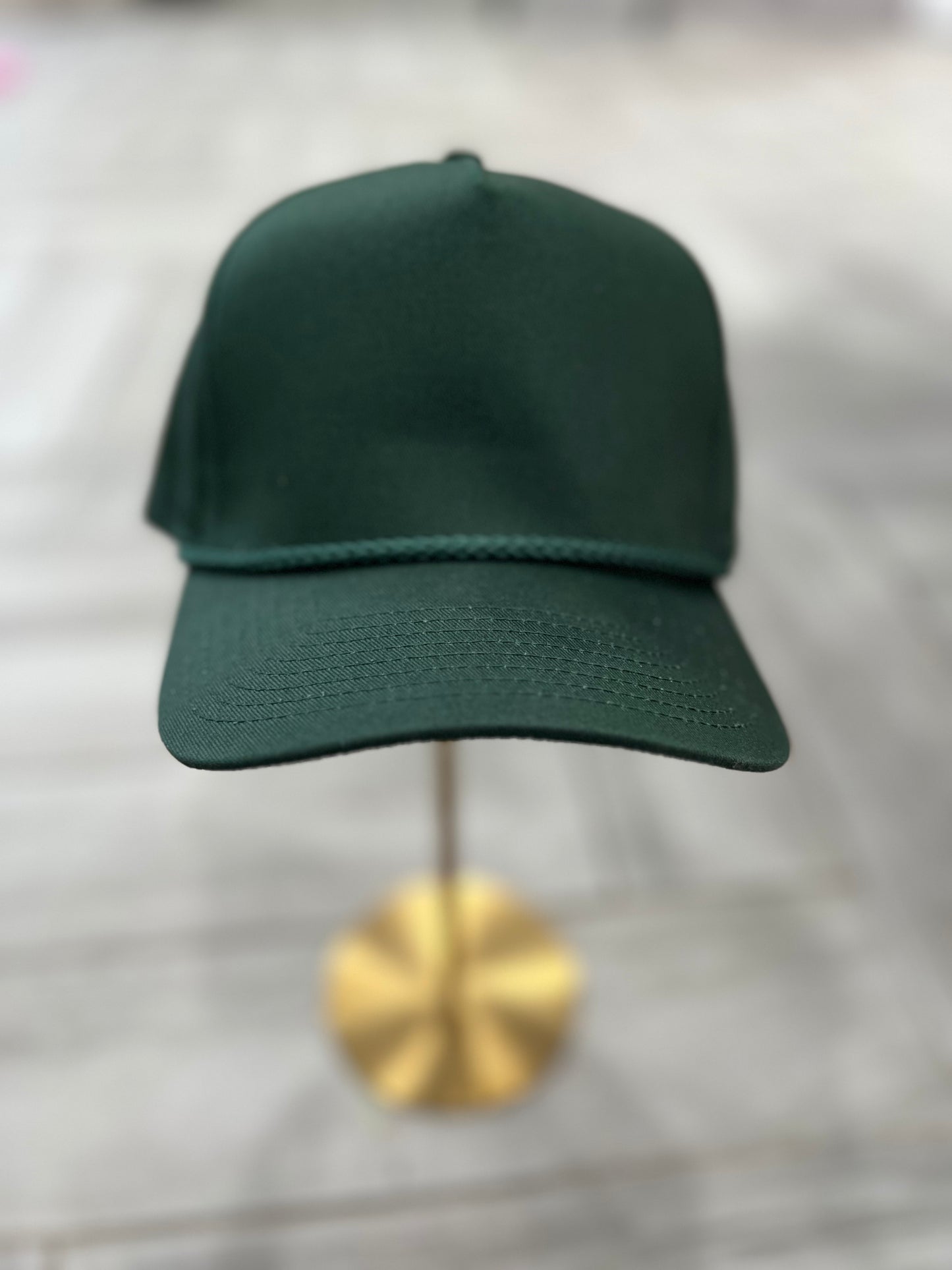 Dark Green Hat