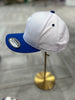 White & Royal Blue Hat