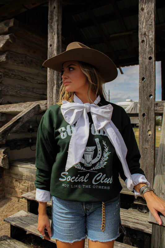 Cowgirl Social Club Crewneck