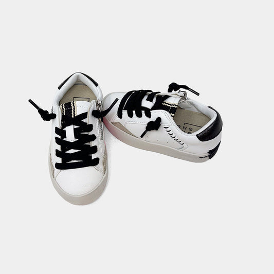 Ruby Toddlers- Black and White Sneaker