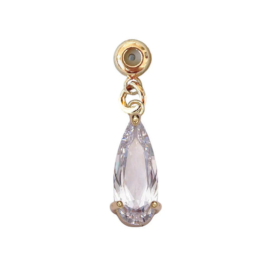 Vintage Teardrop Drop Charm