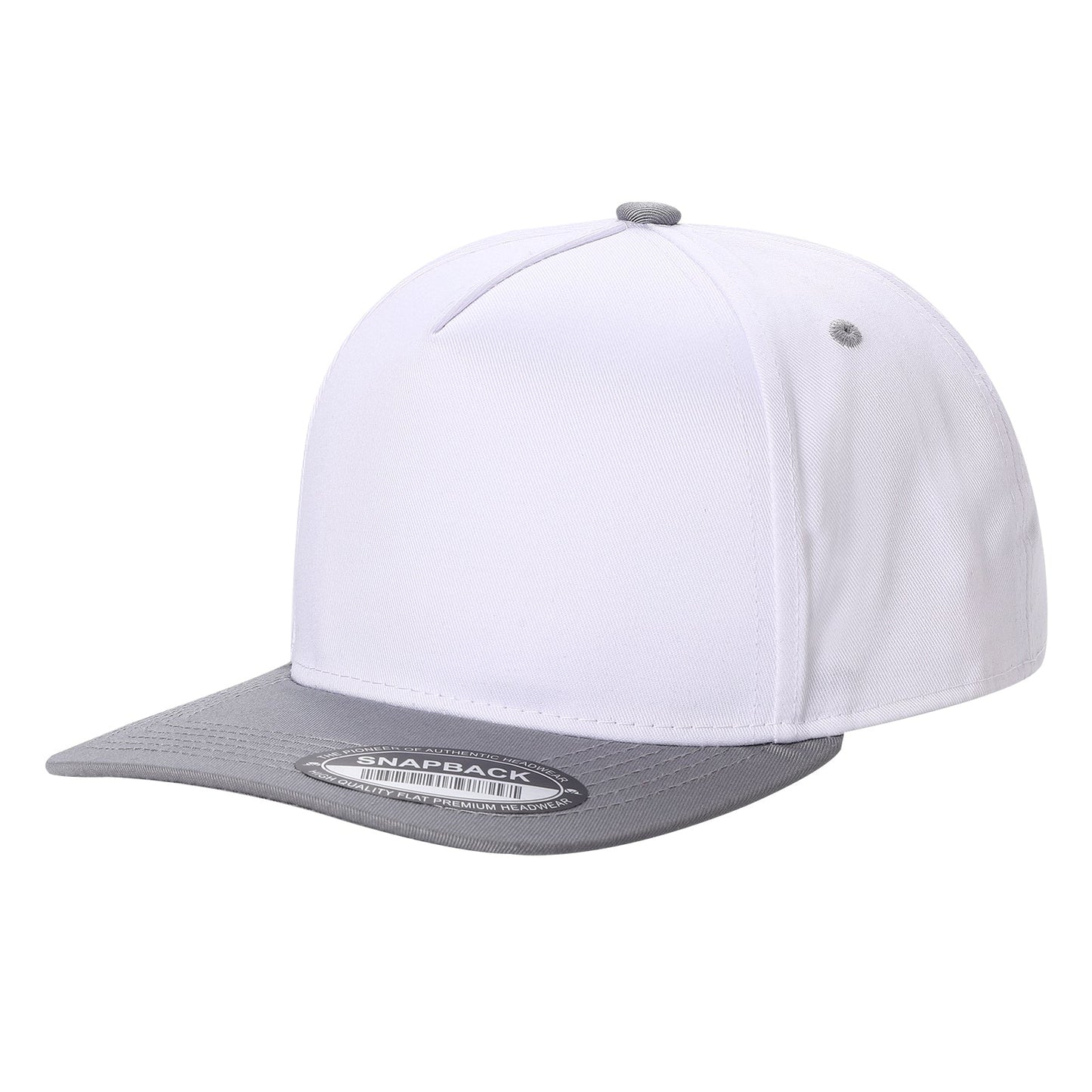 White & Grey Hat