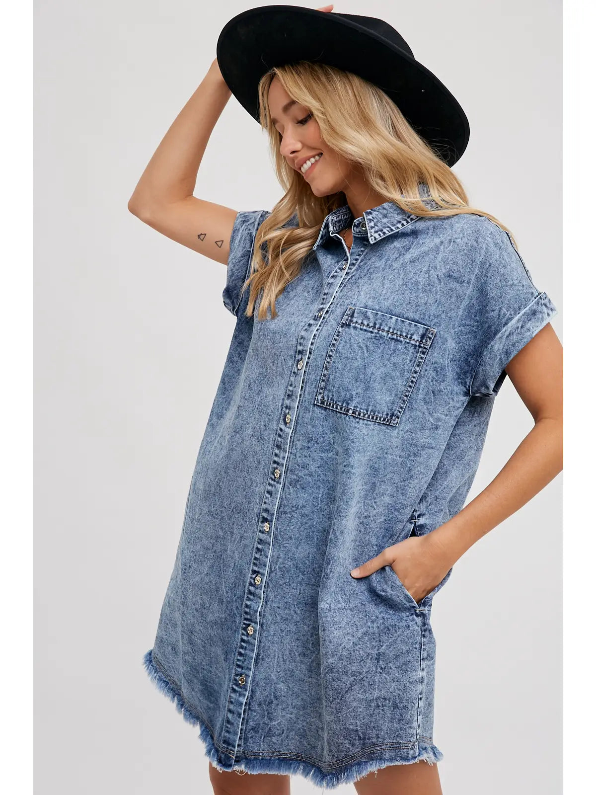 Ainsley Denim Dress